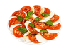 Bild von Mozarella mit Tomaten