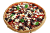 Bild von Salatpizza